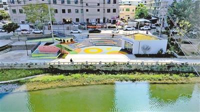 荒地變游園　水岸煥新姿  賴店鎮多點打造家門口的休閑空間